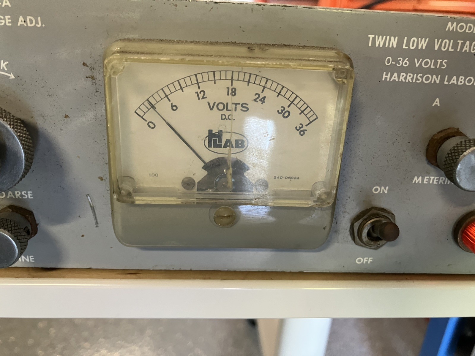 Harrison Laboratories 802B Twin Low Voltage Power Supply