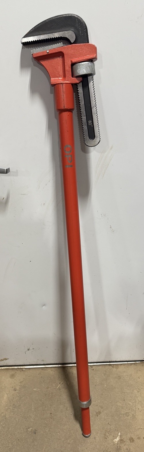 Oilfield Products 60" Pipe Wrench with Built in Cheater Bar NEW