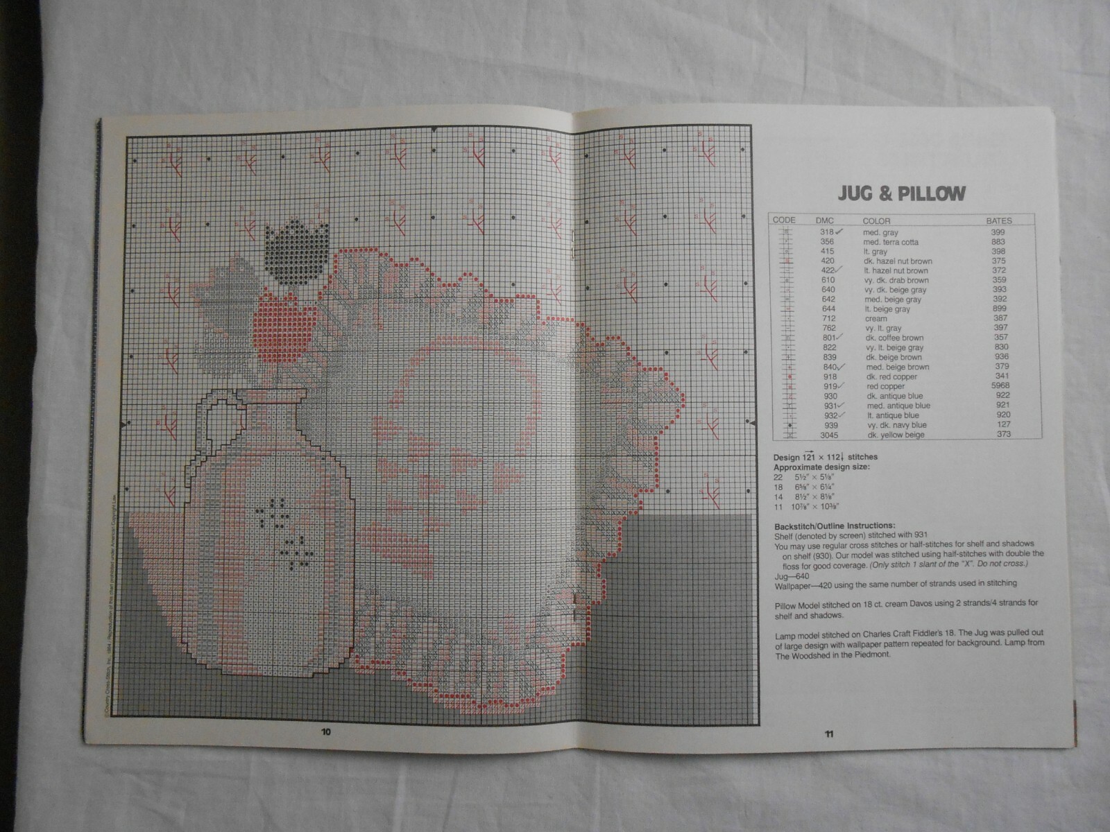 Country Primitives II A Pat Pearson Collection (Country Cross Stitch) - Book 21