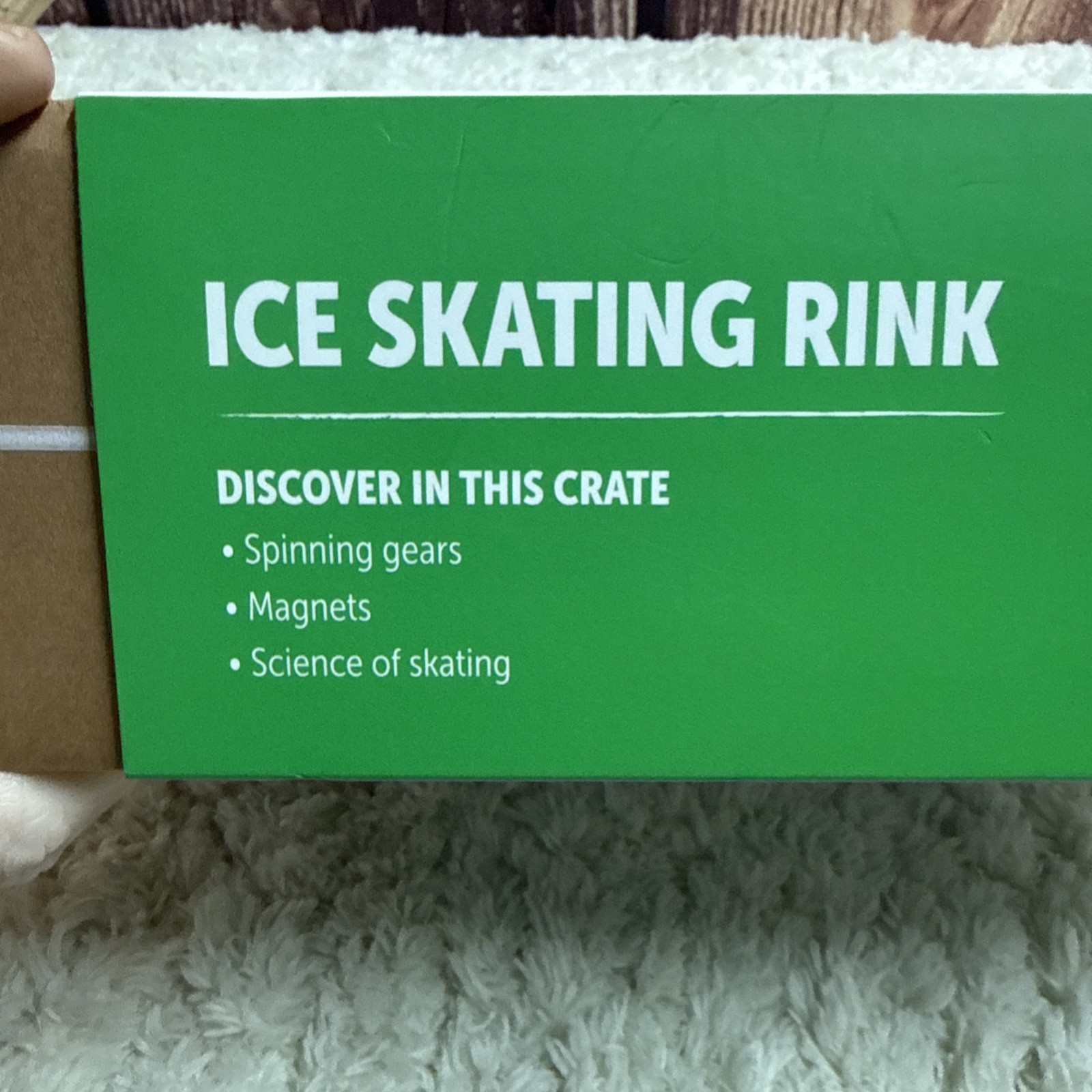 KiwiCo Ice Skating Rink kit/ Engineering + Physics
