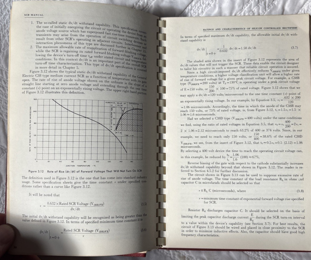 General Electric Silicon Controlled Rectifier Manual 1964 Third Edition