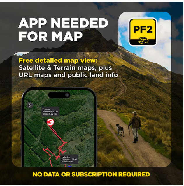 Dogtra Pathfinder2 Mini Compass - Handheld GPS Dog Tracking and Training System