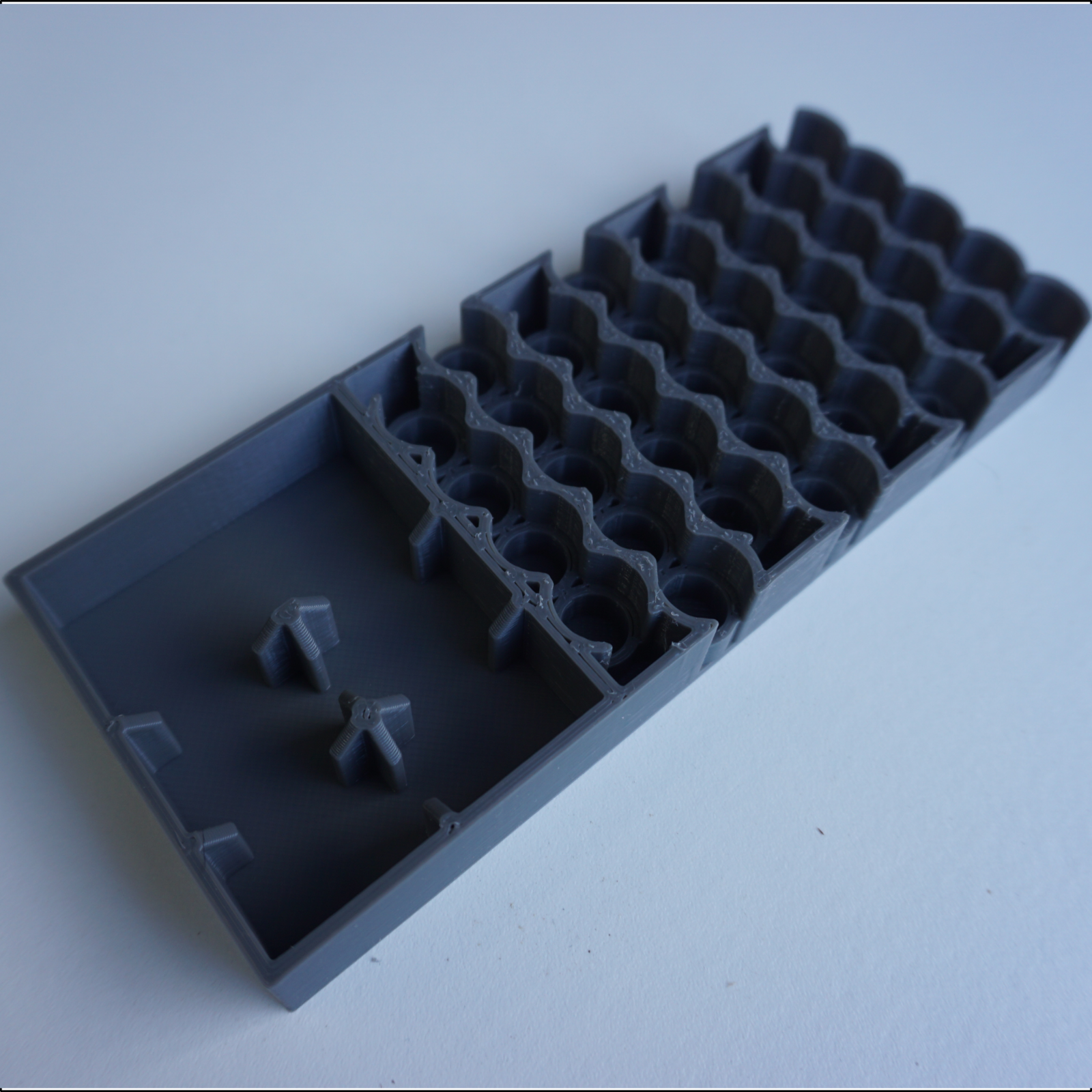 Battery Storage Case | Organizer Tray Container Box Holder 40 Slots AAA AA 9V