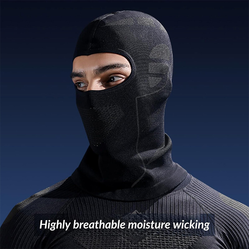 Motorcycle Balaclava Hood Windproof Thermal Face Mask Neck Tube Helmet Liner Hat