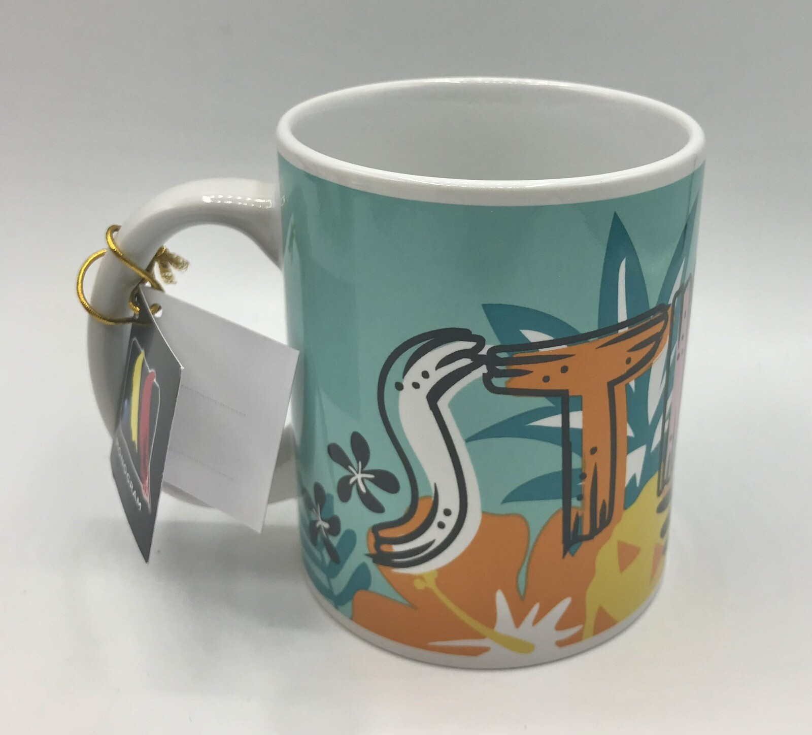 Disney Lilo & Stitch Tropical 11 oz. Mug by Monogram NWT
