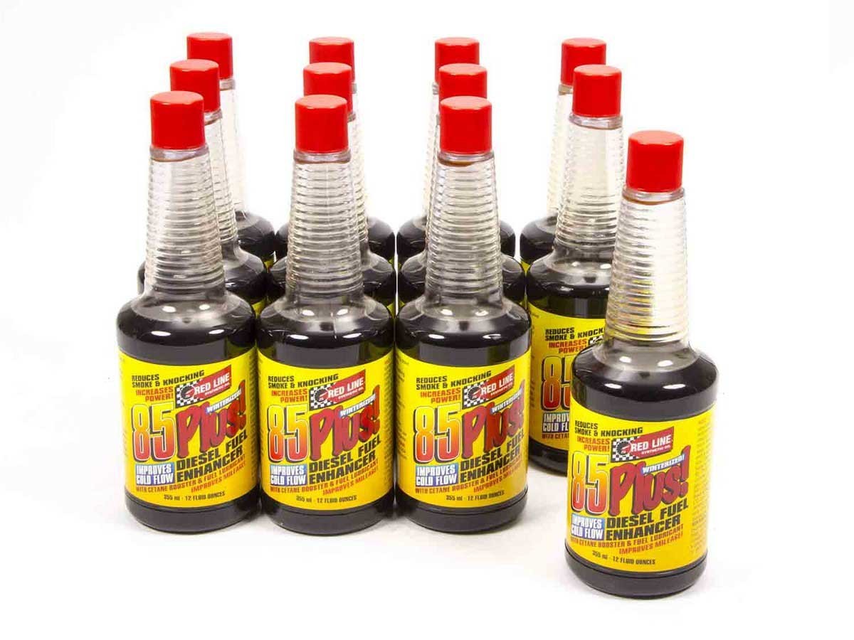 Redline Oil Fuel Additive 85 Plus Diesel Fuel Add. Winter Case 12x12oz 70902