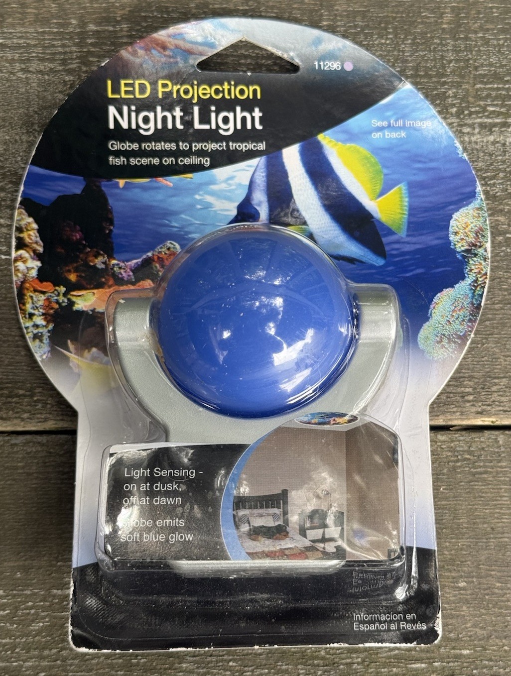 NEW SEALED Jasco Projectables 11296 LED Projection Night Light Tropical Fish