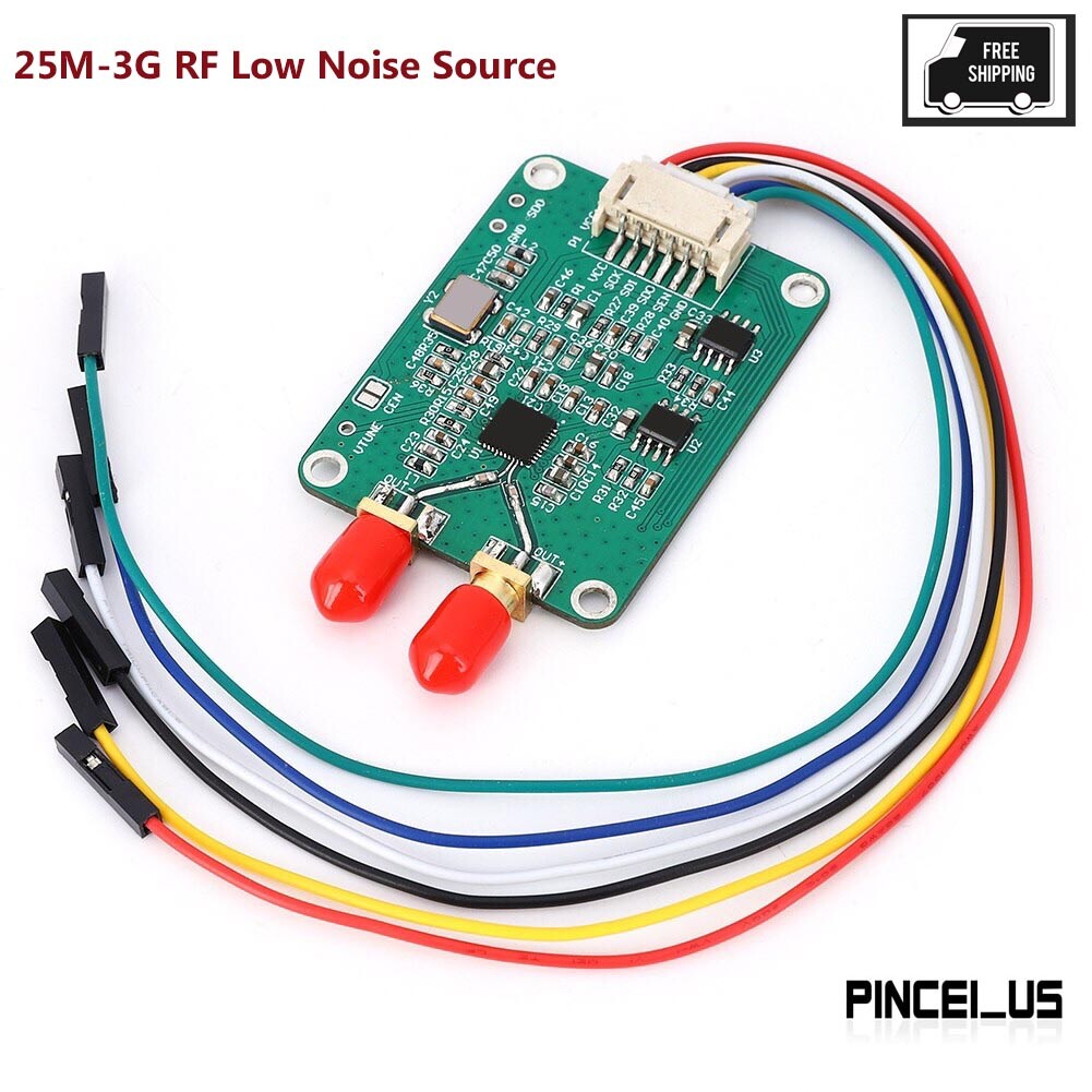 25M-3G RF Low Noise Source Signal PLL Frequency Source Signal Generator HMC830