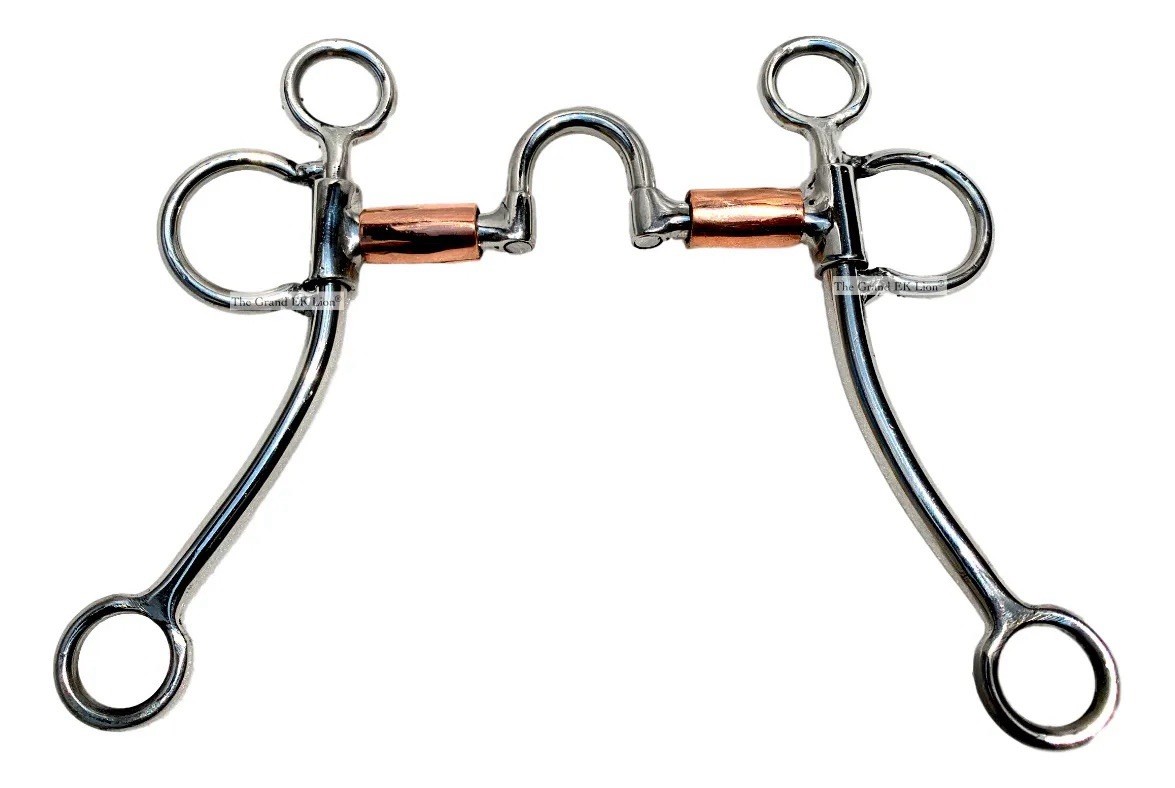 Horse Bit Mouthpiece Saddle Freno Charro Para Caballo Made In Mexico Size 14cm