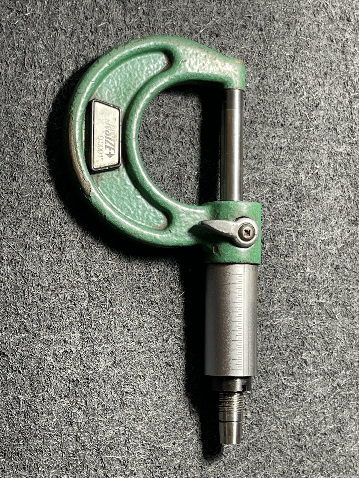 INSIZE micrometer. Machinist Tool. Loose Ratchet Stop / .0001” Resolution