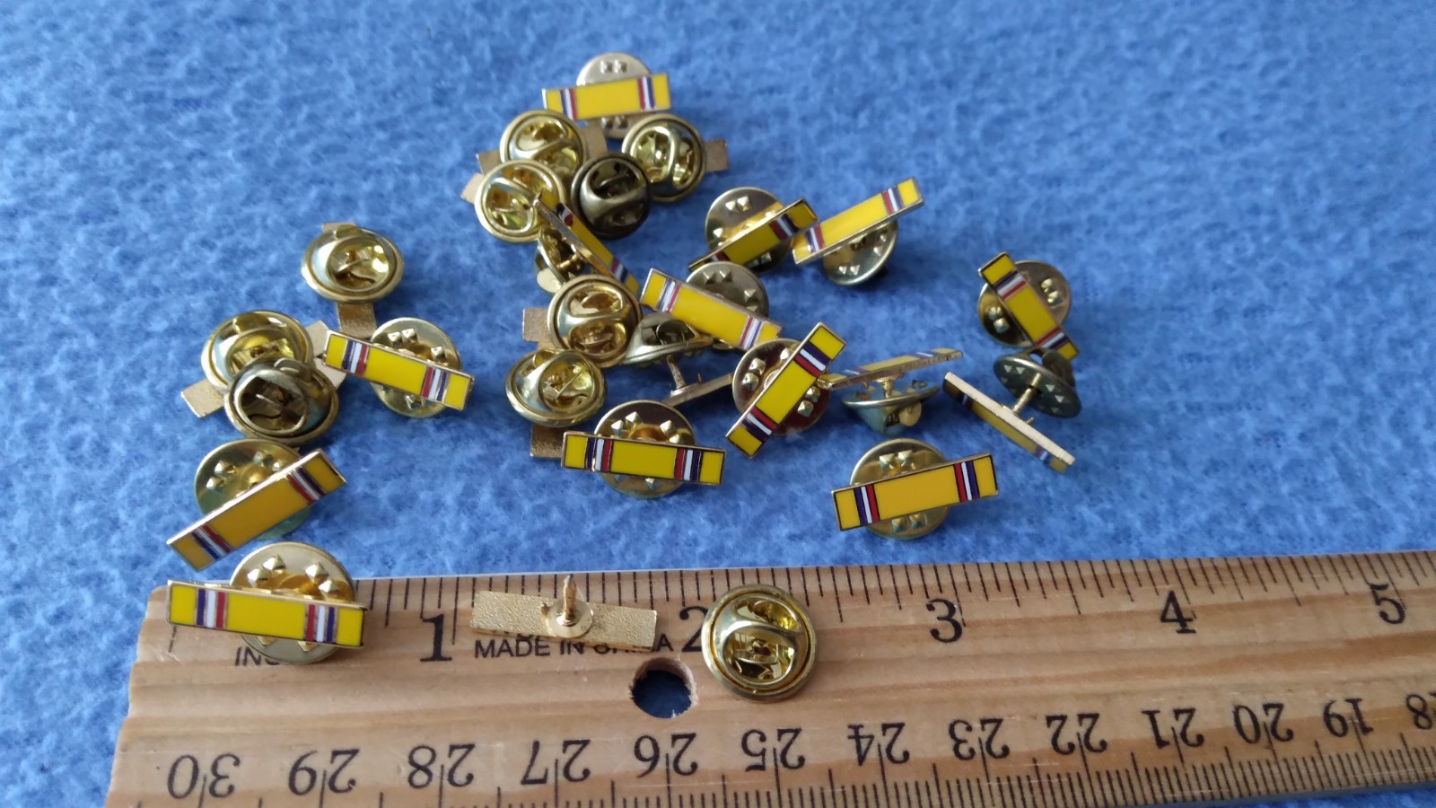 LOT OF 25 - AMERICAN DEFENSE LAPEL PINS - NEW