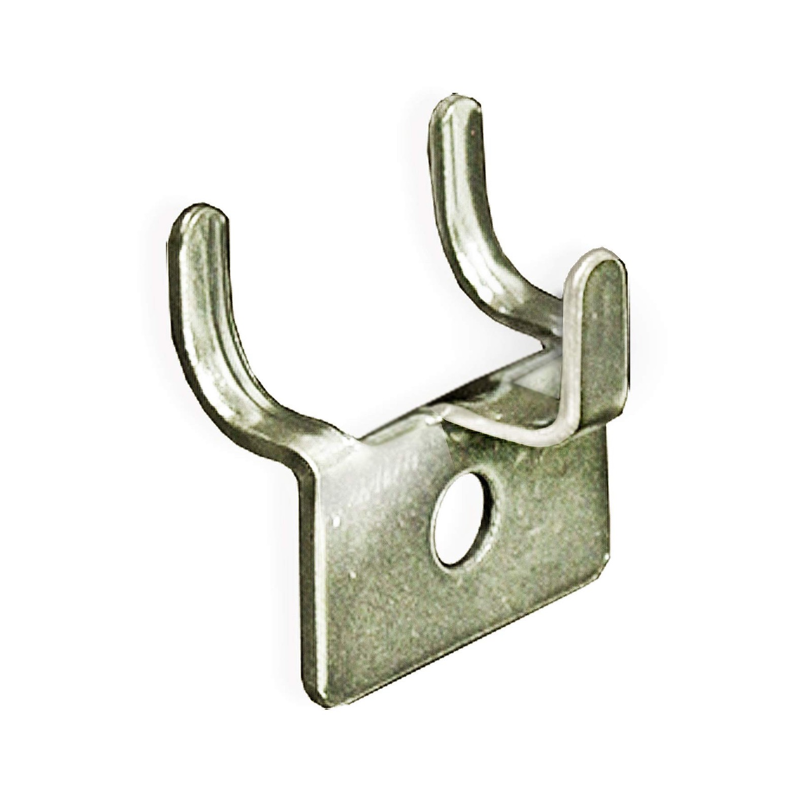 20 Pack Metal Prong Hooks For Pegboard Storage 1.125 Inch Wide Durable Hooks