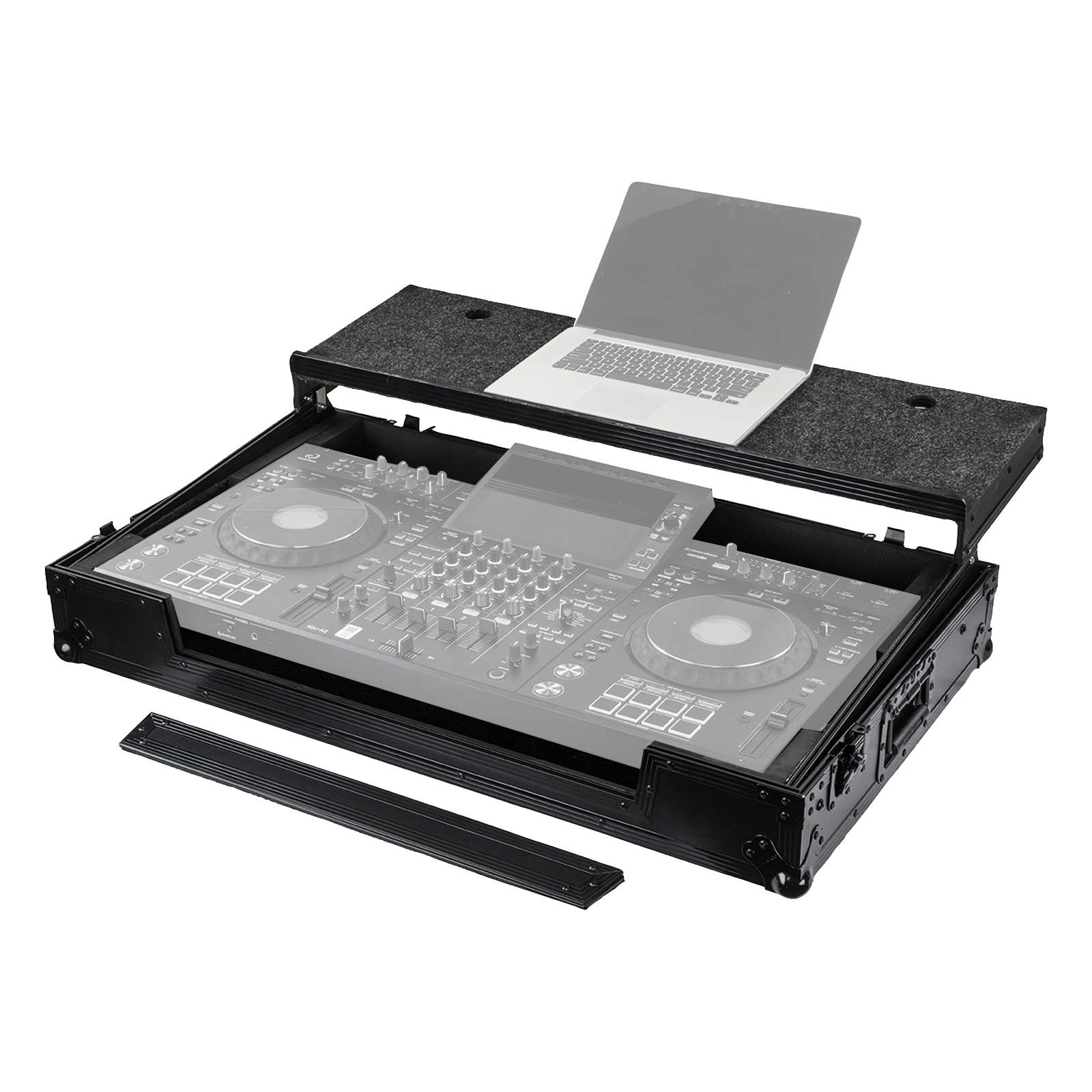 Odyssey RCGS-XDJAZWBL Black Case for AlphaTheta XDJ-AZ w Laptop Shelf