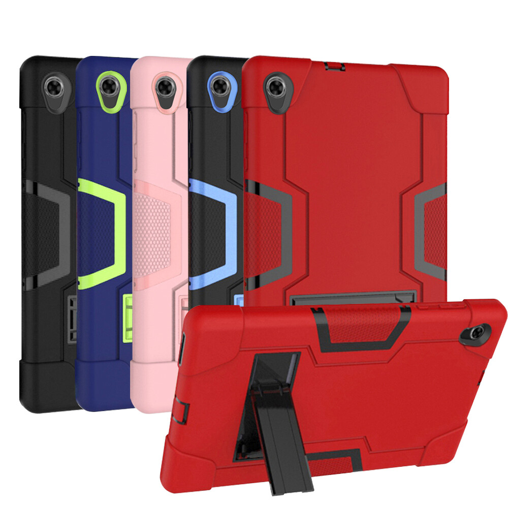 Hybrid Case For Lenovo Tab K10 X6C6F / M10 Plus Tab Case with Screen Protector