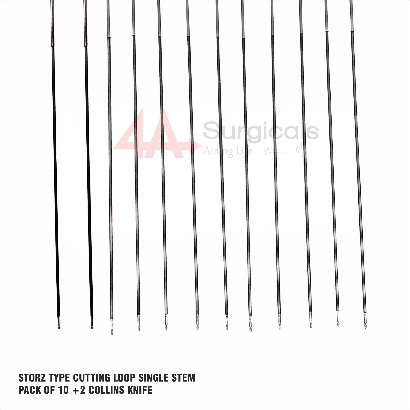 4A CUTTING LOOP SINGLE STEM PACK OF 10+2 COLLINS KNIFE