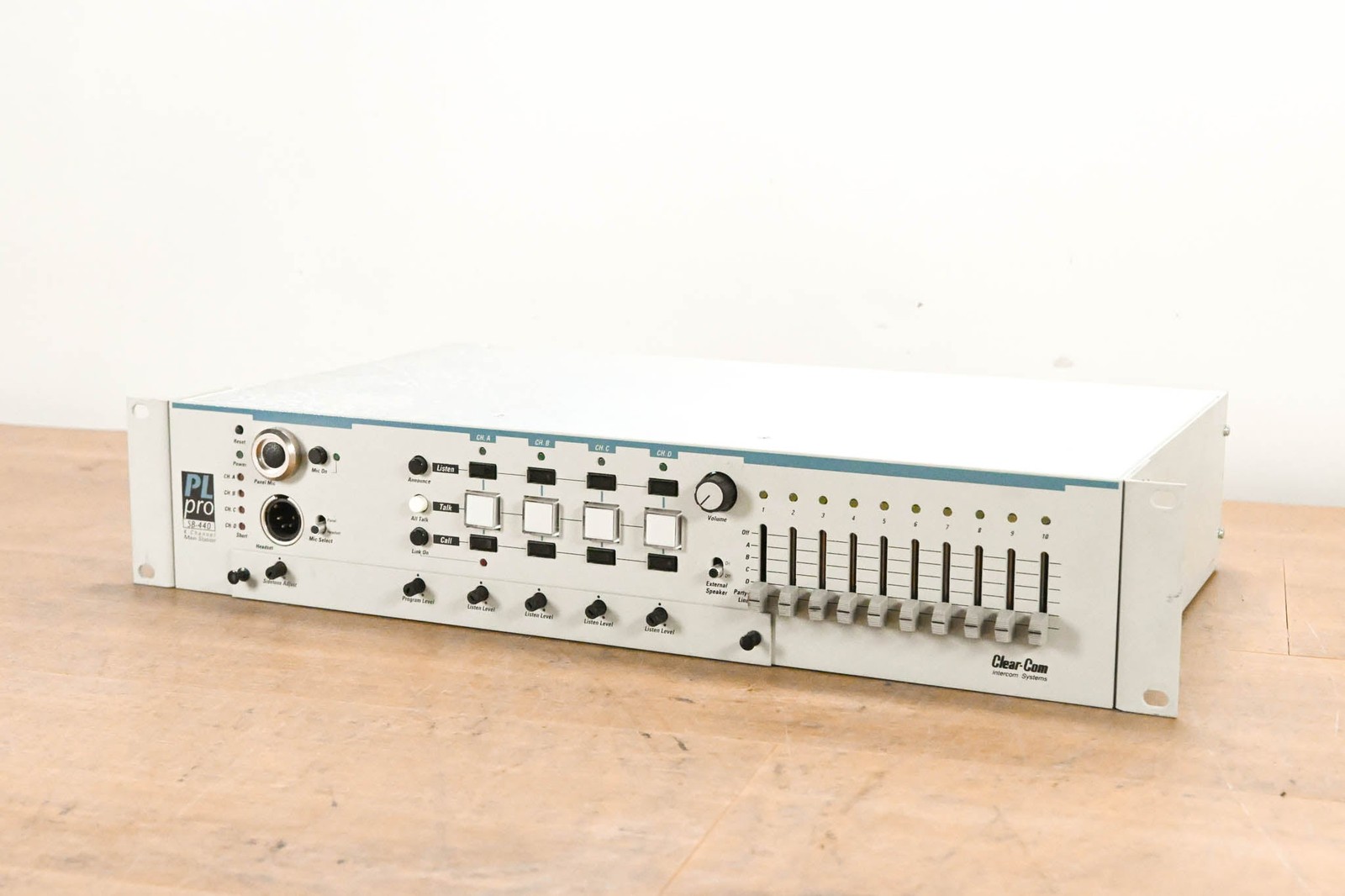 Clear-Com SB-440 4-Channel Intercom Main Station CG011ZT