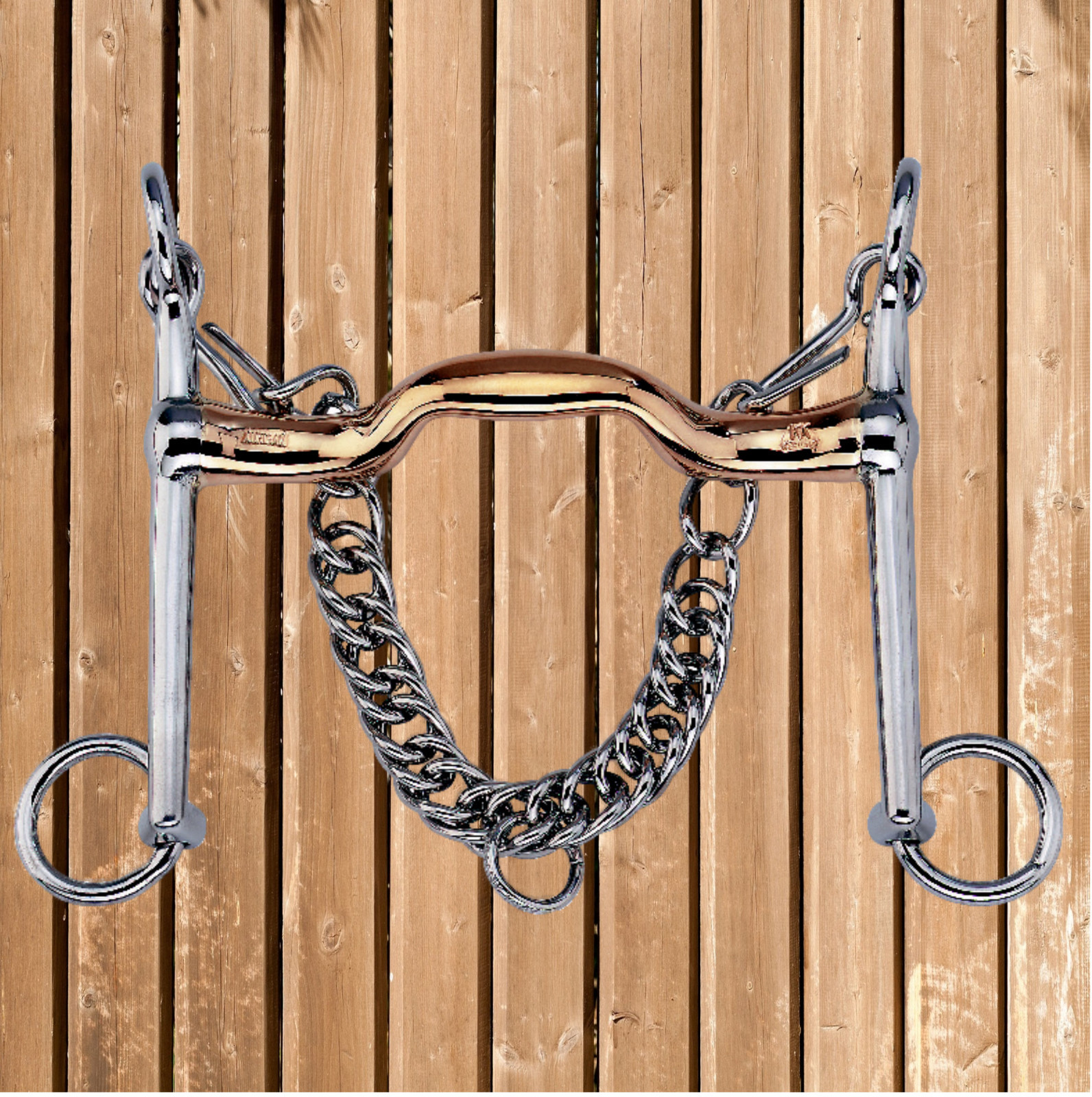 Sprenger KK Dressage Curb, Curb, Aurigan, 18mm, 50mm Beams (42181)