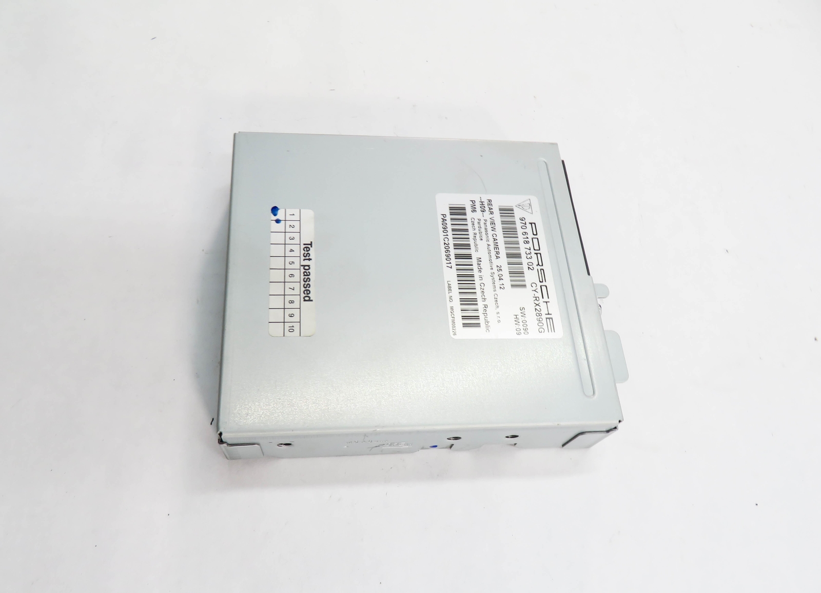 2012 PORSCHE PANAMERA (970 G1) REARVIEW BACKUP REVERSE CAMERA CONTROL MODULE