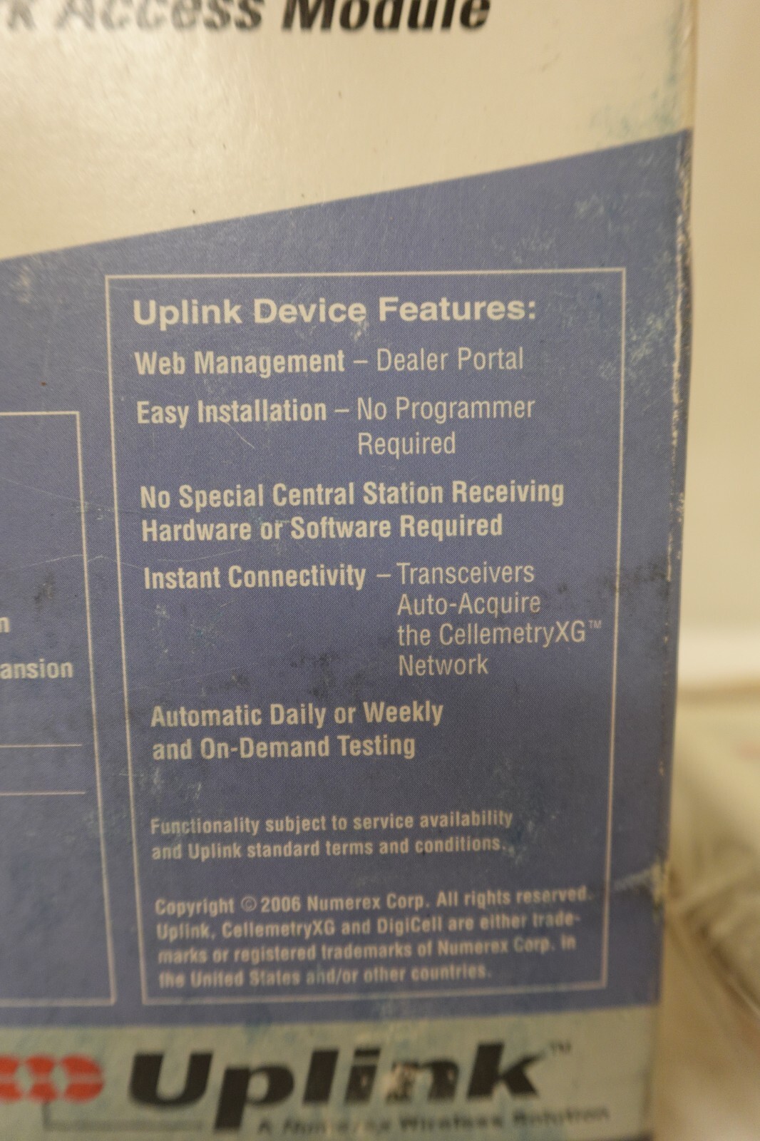 Uplink DigiCell AnyNET Network Access Module AnyNET-GSM 19-25133-070 ~ NOS