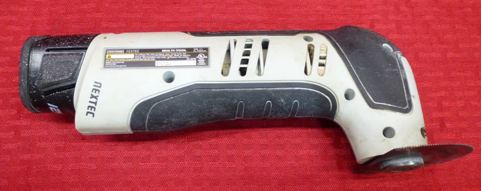 CRAFTSMAN NEXTEC 320.61199 12V CORDLESS OSCILLATING MULTI-TOOL
