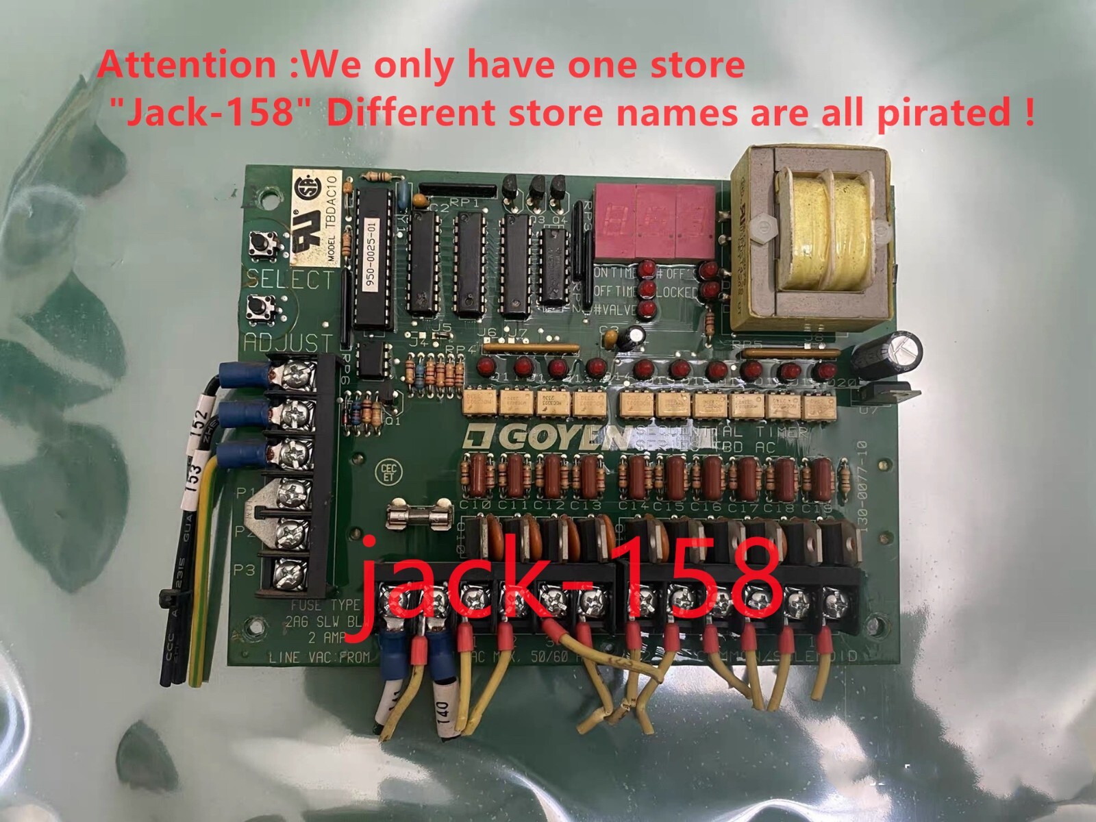 TBDAC10 130-0077-10 BY DHL OR Fedex