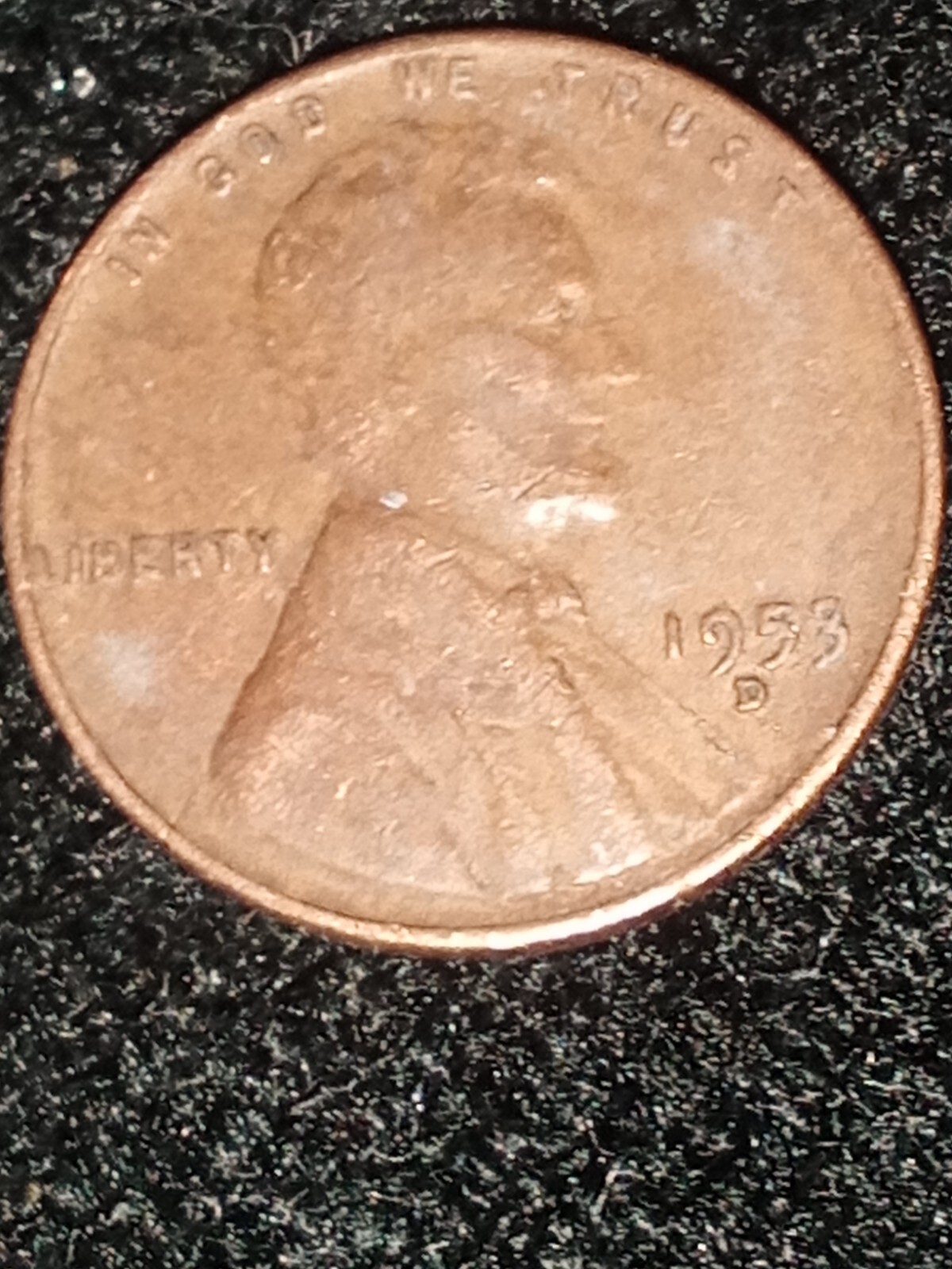 1953 d lincoln wheat penny