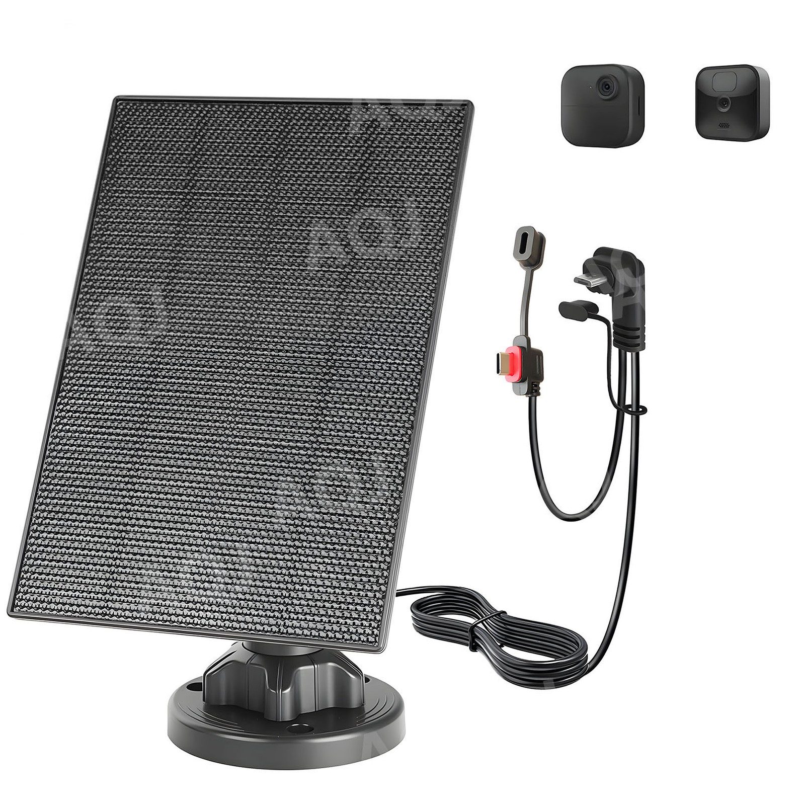 Solar Panel for Blink Camera, Solar Panel 3W Compatible with Blink for blink 4th
