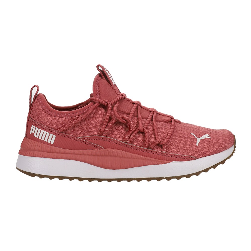 PUMA Pacer Web Lace Up  Womens Pink Sneakers Casual Shoes 38437811