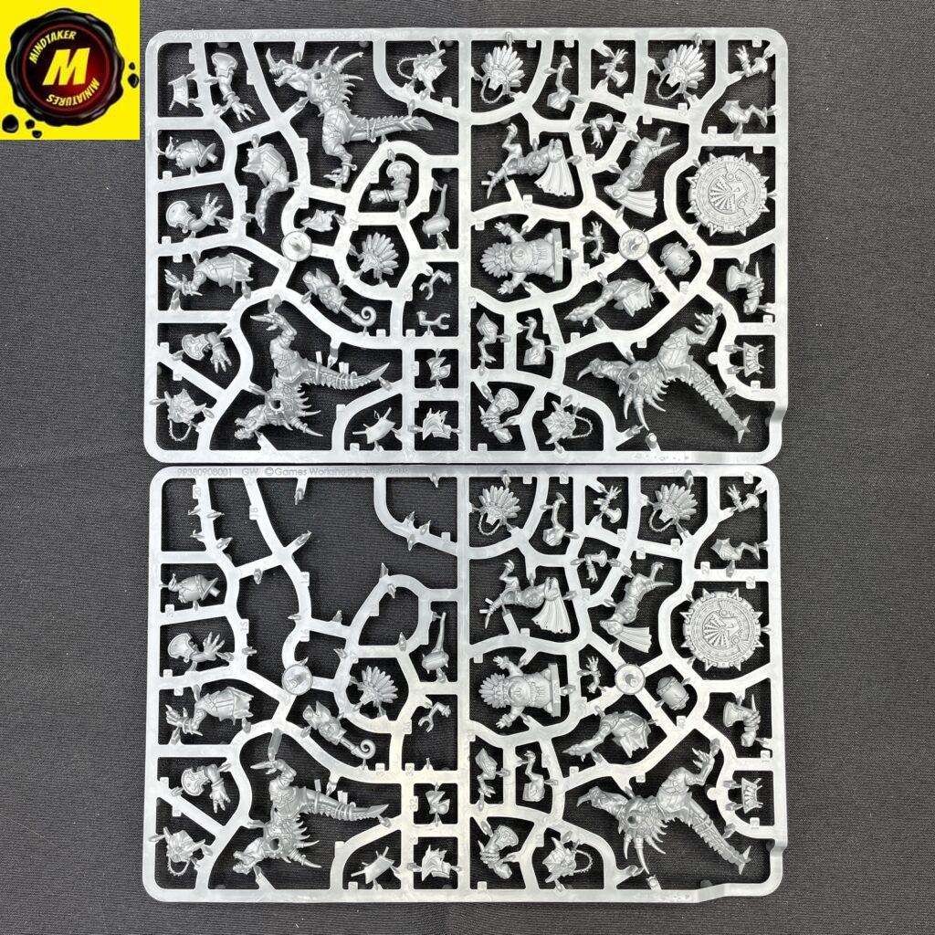 Lizardmen Blood Bowl Team – Gwaka'moli Crater Gators (x10) (No Bases) - #1718...