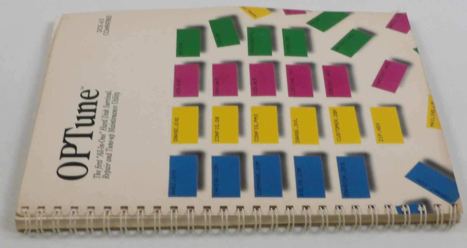 OP Tune with Disk - Hard Disk Maintenance Utility Gazelle Systems 1988