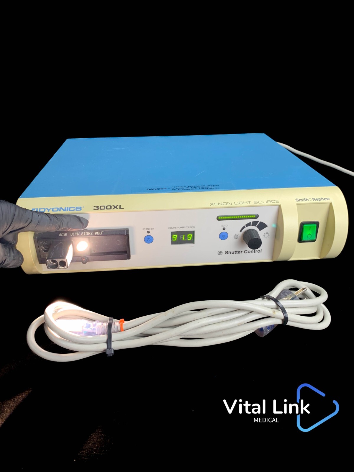 Smith & Nephew 7206084 Dyonics 300XL Xenon Light Source DOM 2002 #3