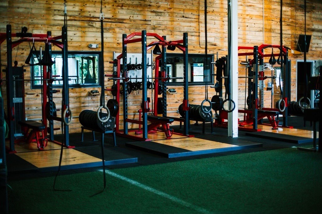 weight lifting rack