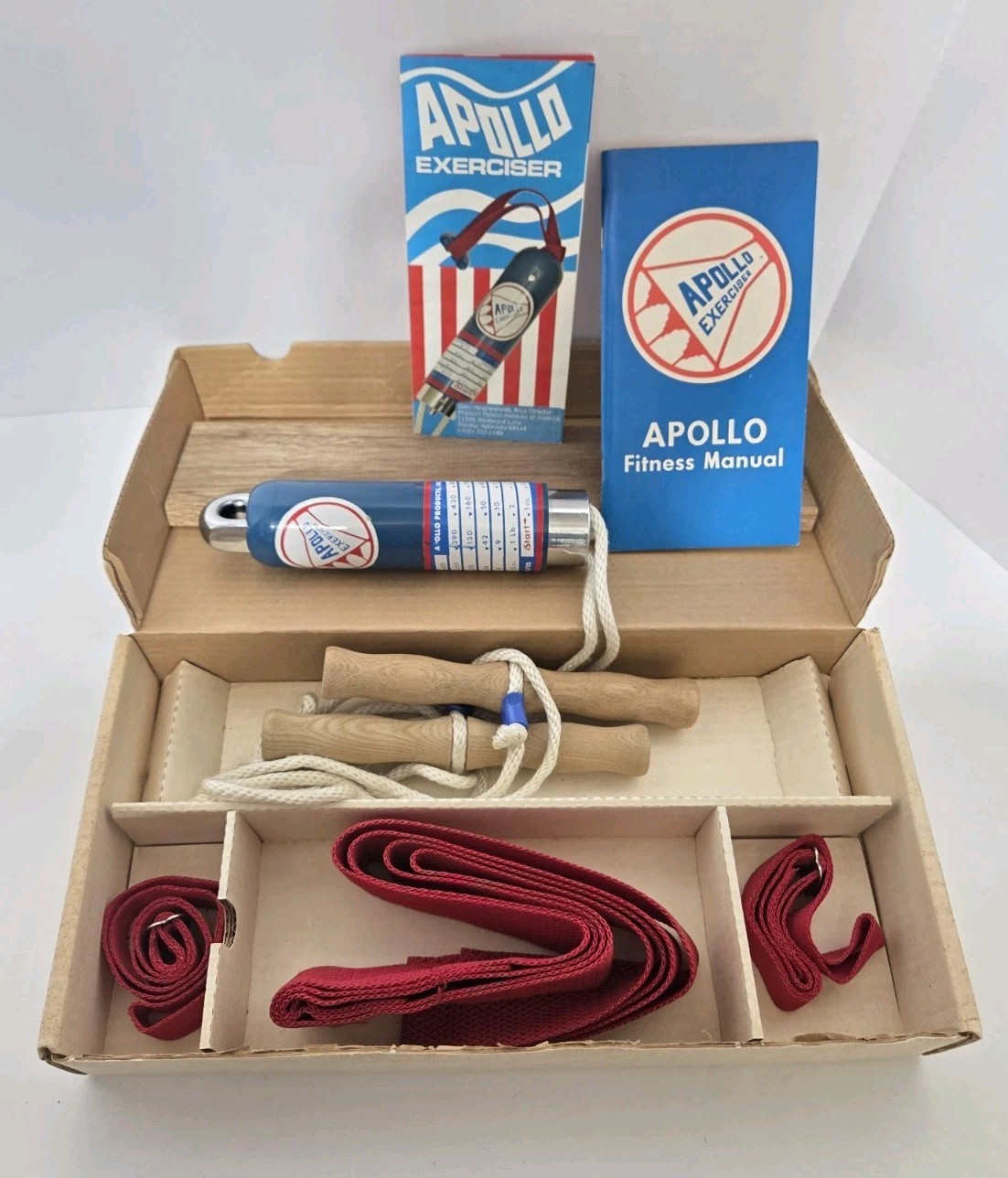 Vintage Apollo Exerciser  Exerciser With Box.