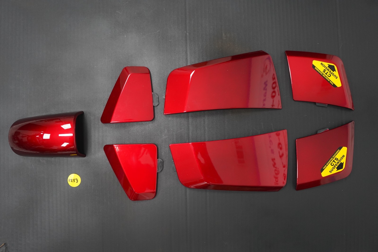 Pride Go Go CTS 4 Wheel Scooter Shrouds Red #1253