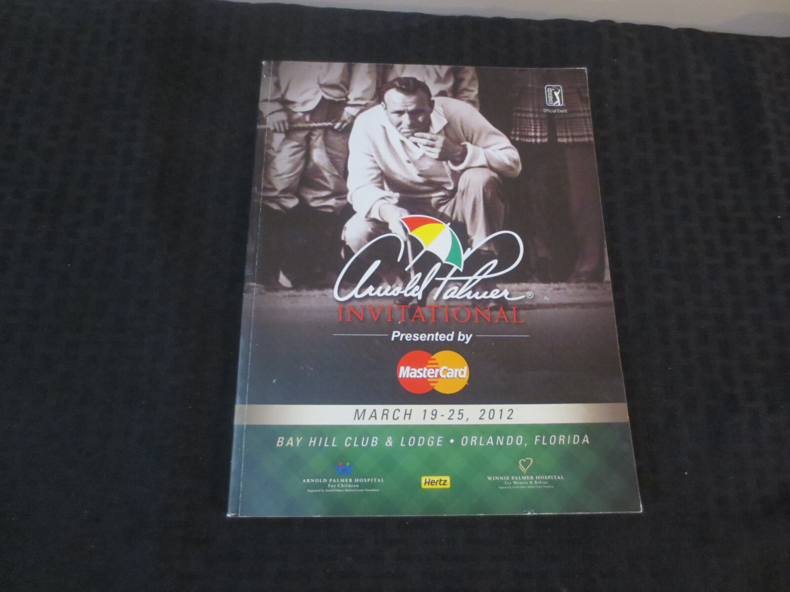 Arnold Palmer Invitational Program Bay Hill March 2012