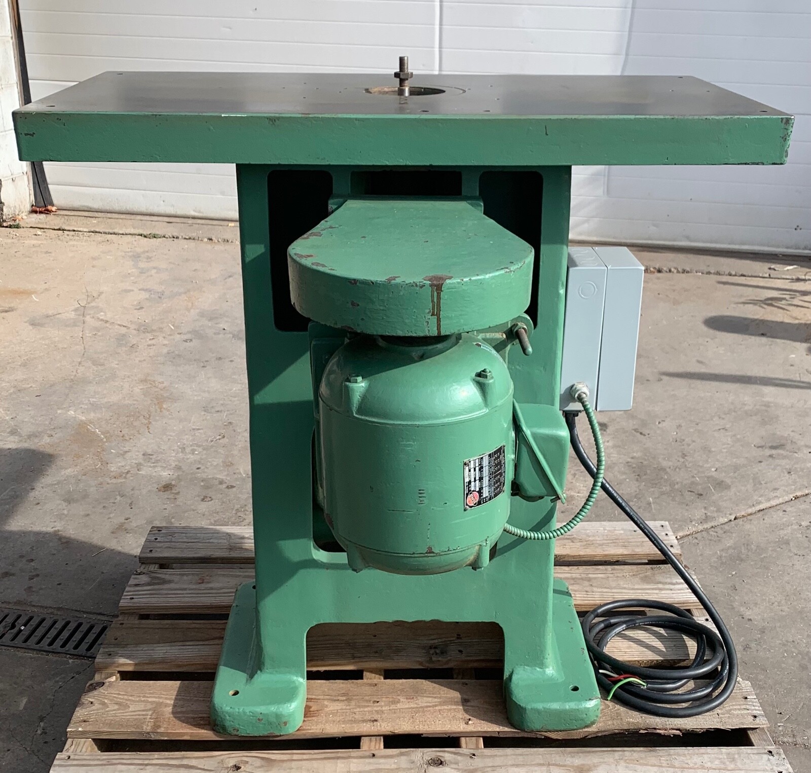 Moak Shaper w/ 3/4" Spindle Wired 240V ~ 3ph ~ High Speed Precision Oil Bearings