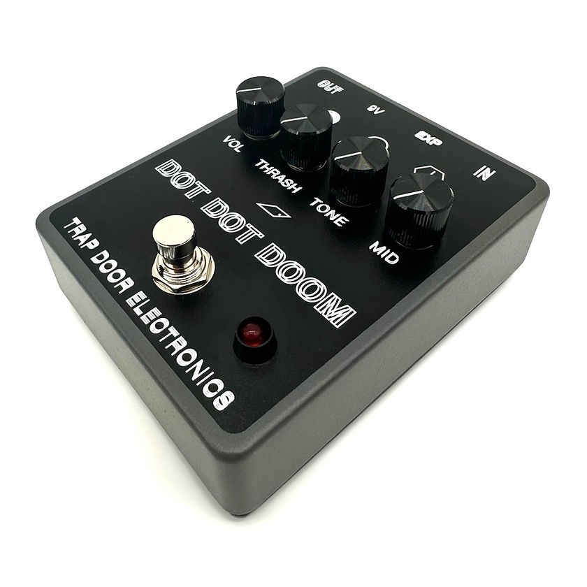 Trap Door Electronics Dot Dot Doom Heavy Fuzz Guitar Effect Pedal