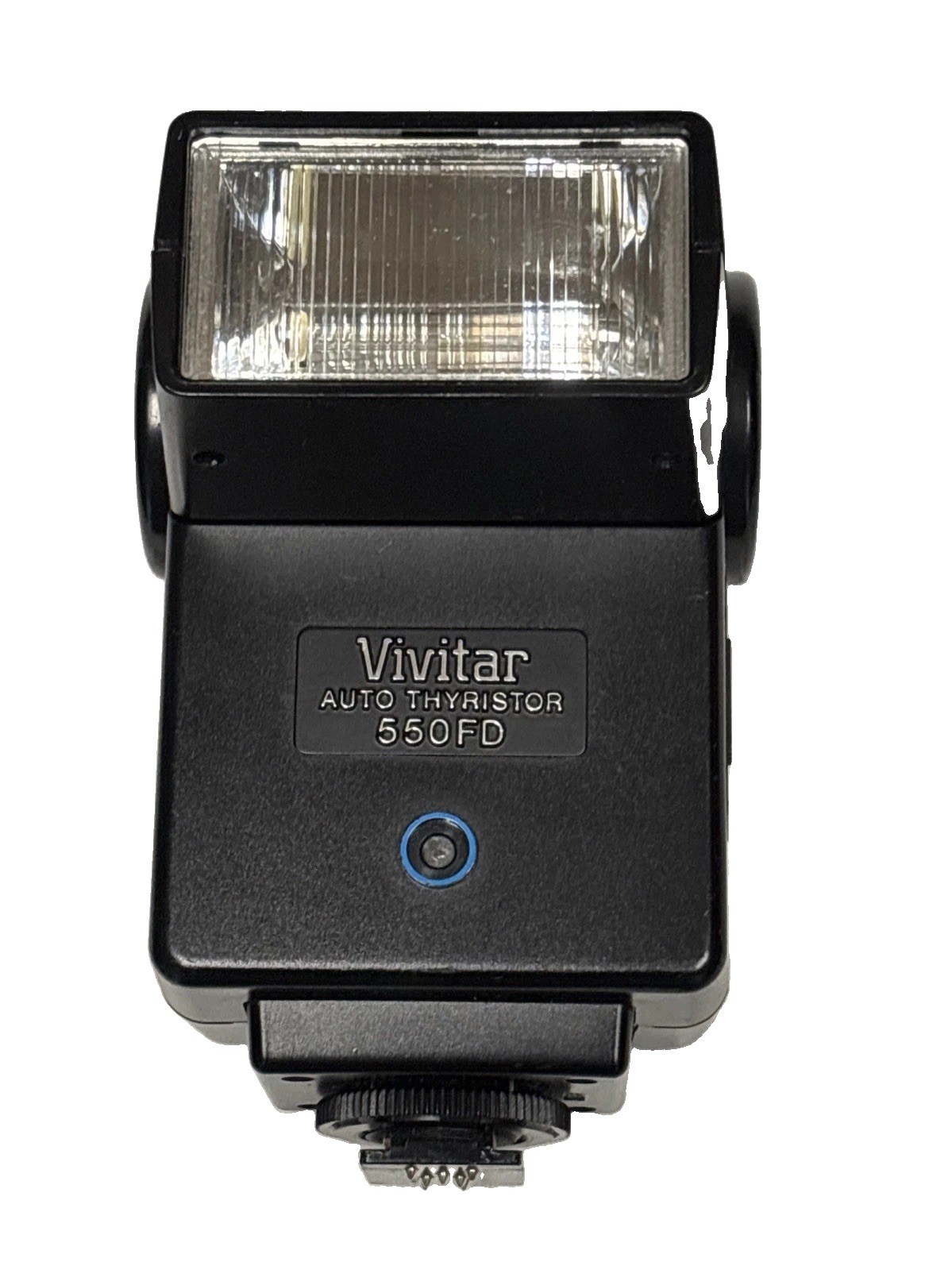 VIVITAR AUTO THYRISTOR 550FD Canon Nikon Pentax Minolta Olympus TESTED
