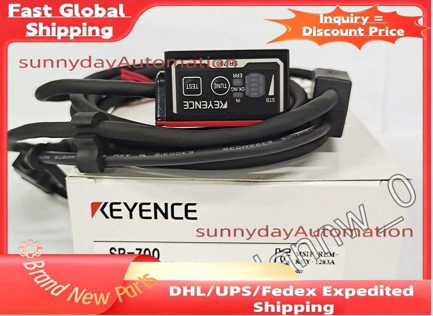 New In Box KEYENCE SR-700 Barcode Reader Scanner Free fast shipping
