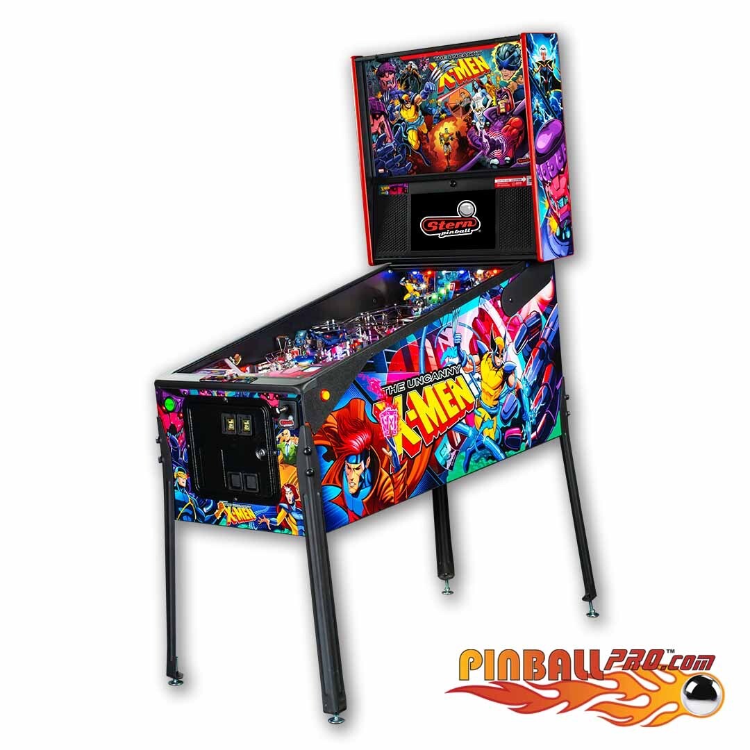 NIB Uncanny X-Men Premium Pinball Machine Authorized Stern Dealer