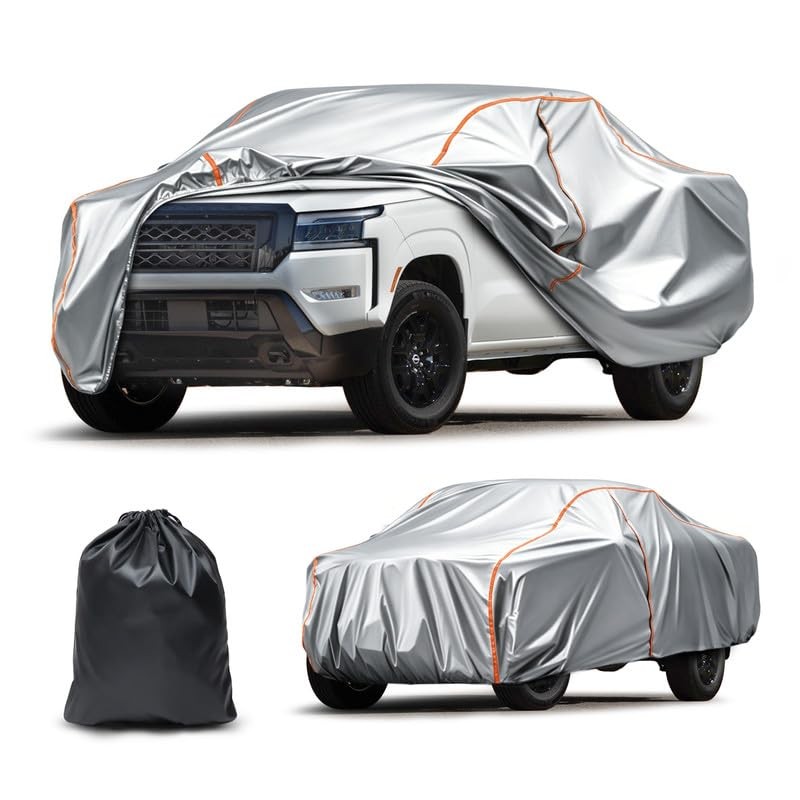 FiitCASE Nissan Frontier Car Cover Silver Gray Waterproof