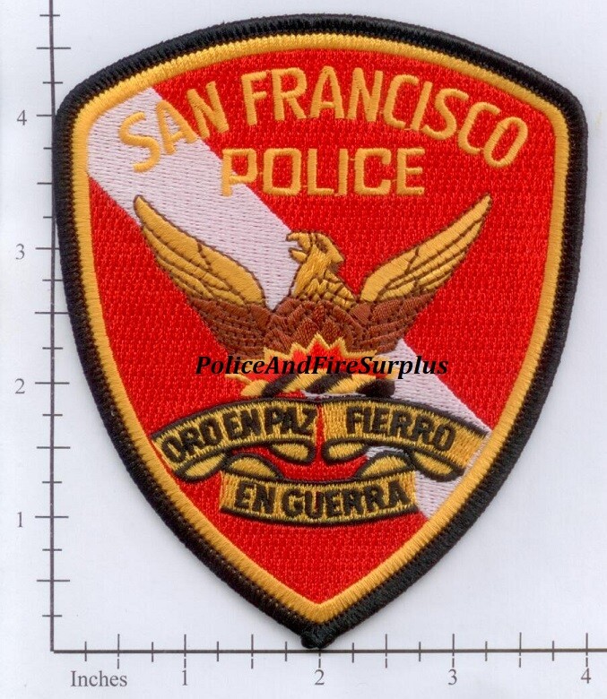 California - San Francisco CA Police Dive Team Dept Patch