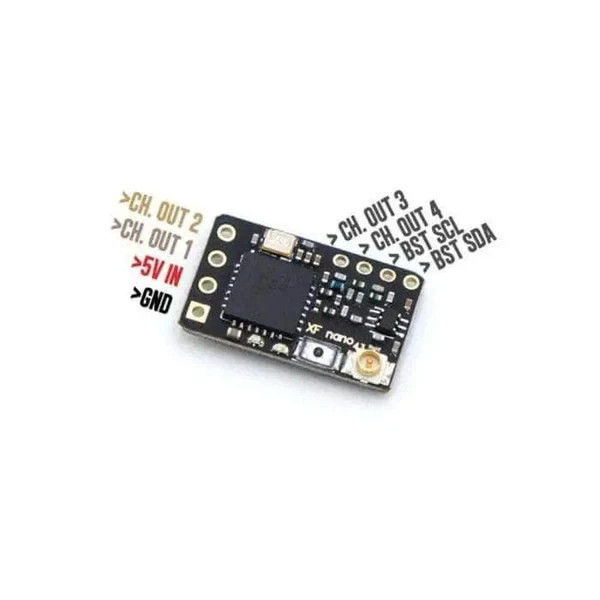 TBS Crossfire Nano 900MHz Receiver w/ CRSF Micro Antenna/Micro T Antenna