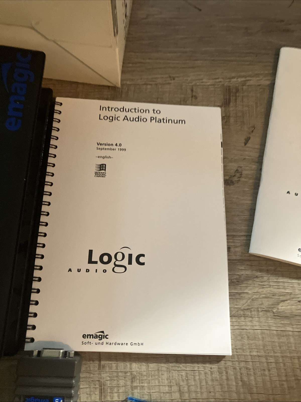 Emagic Logic Audio Silver 4.6 Windows vintage daw audio recording software