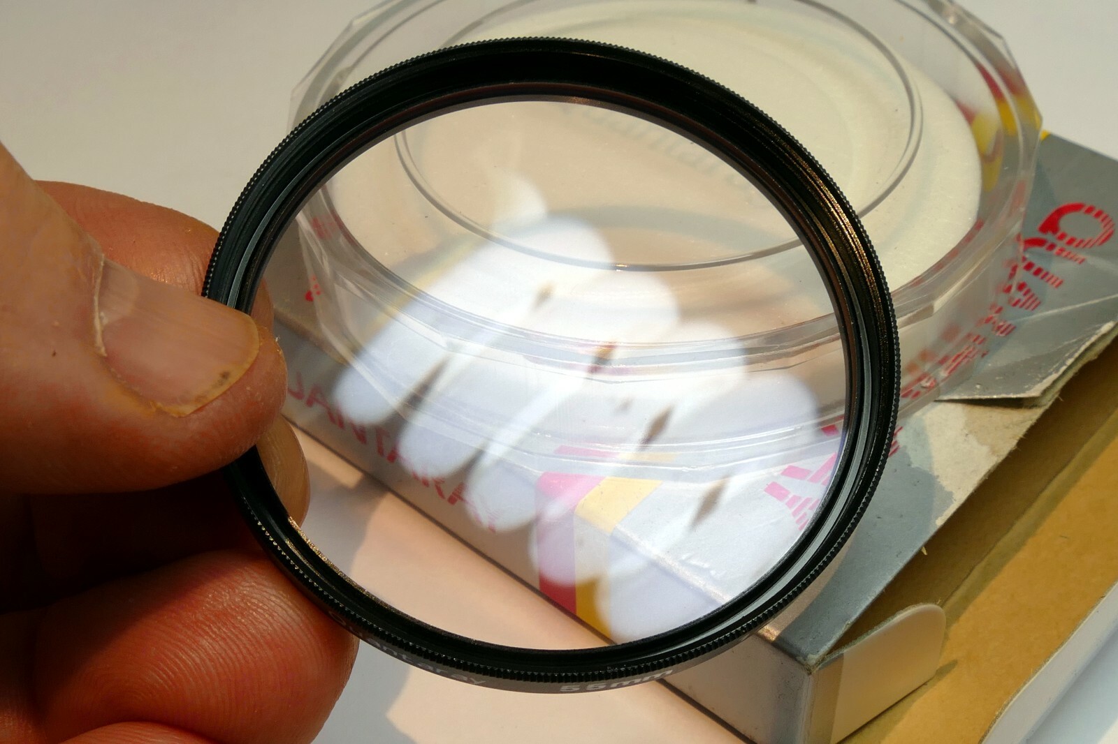 Quantaray 55mm Filter Skylight 1A with plastic case mint condition