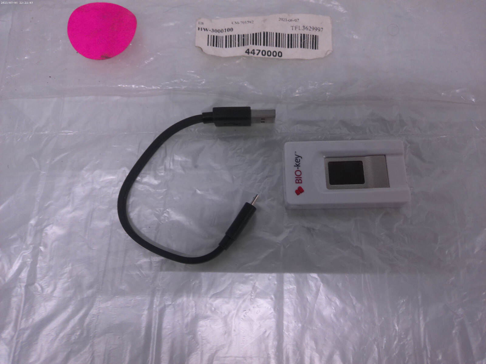 BIO-KEY CTTFD240001ERBA Fingerprint Reader