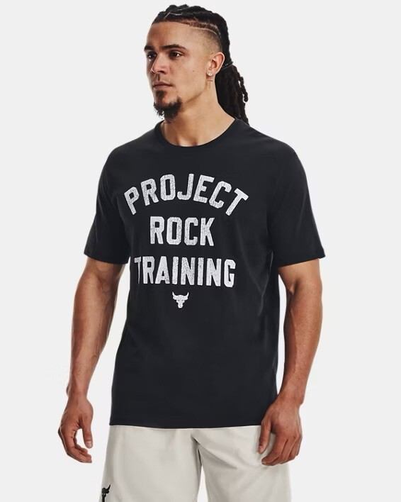 Men's Project Rock Training Short Sleeve 1376891-001