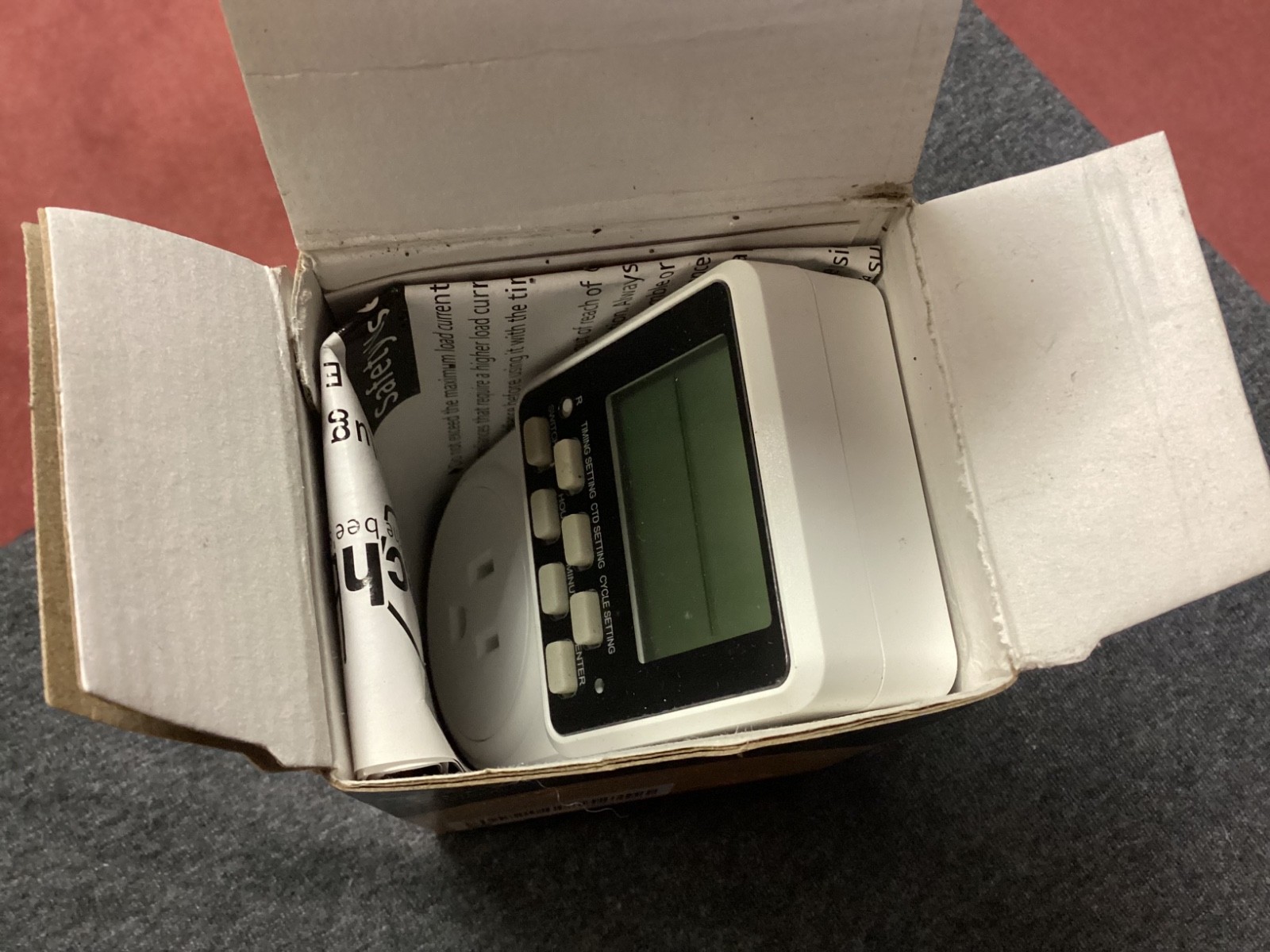 Techbee Digital Repeat Cycle or Intermittent Timer 20 Settings Brand New in Box