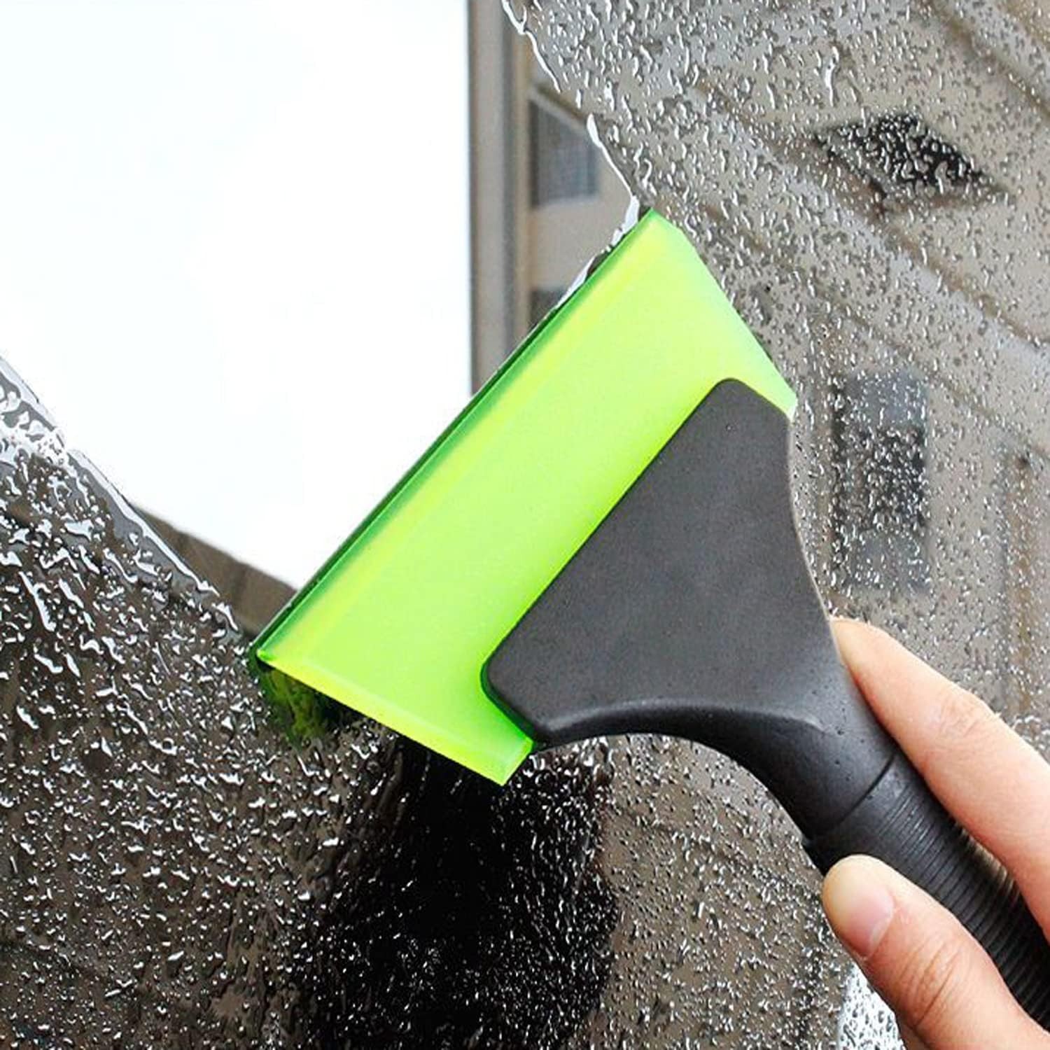Small Squeegee with 5 Inch Green Rubber Window Tint Squeegee, Mini Wiper Window
