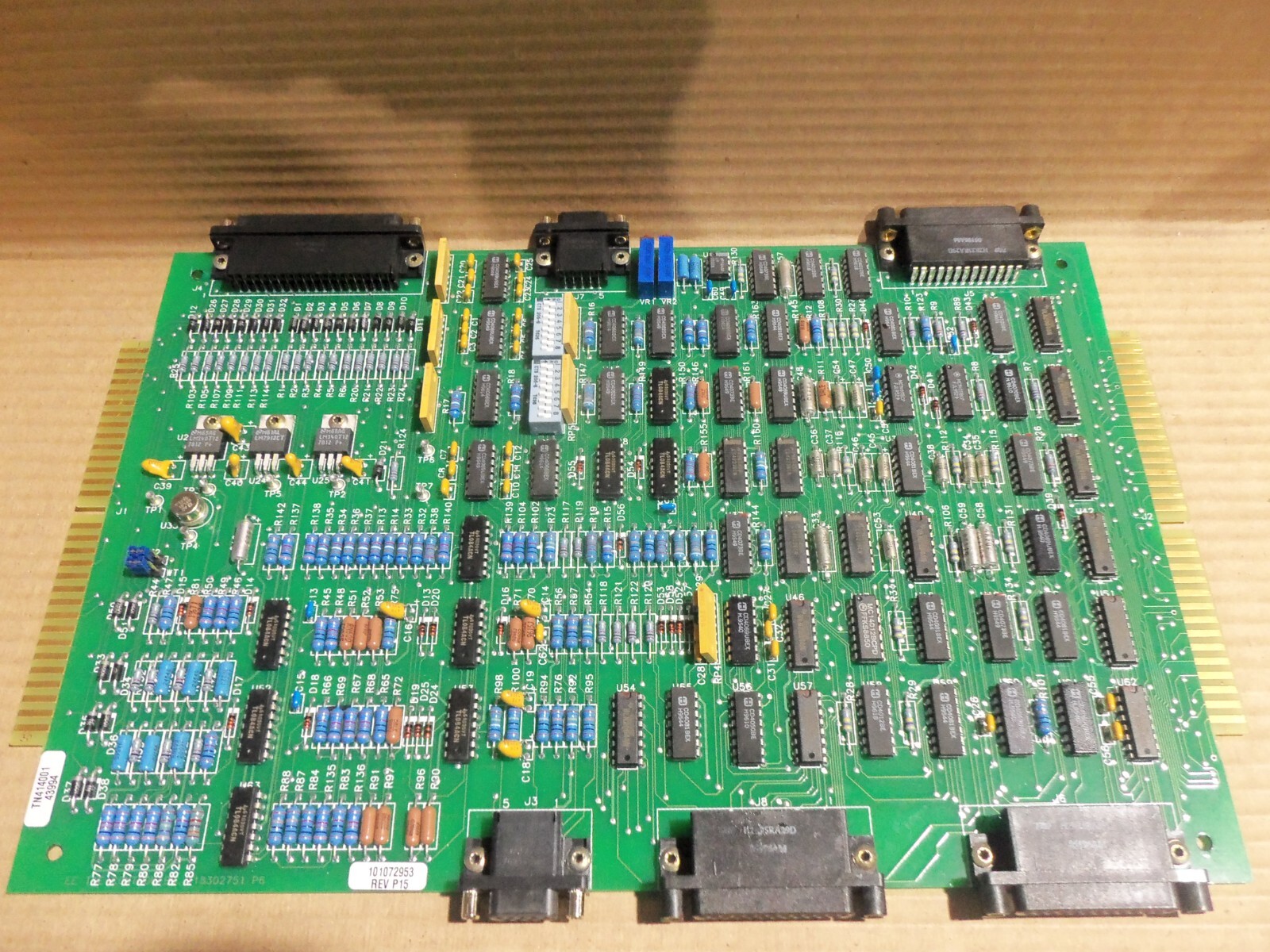 NEW EXIDE 118302751P6 101072953 REV P15 EE TIE CONTROL CIRCUITBOARD FIREALARM AK